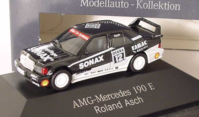 Foto 1:87 Mercedes-Benz 190E 2.5-16 Evolution II DTM 1993 AMG-Sonax Nr.12, Roland Asch Werbemodell herpa B66005618