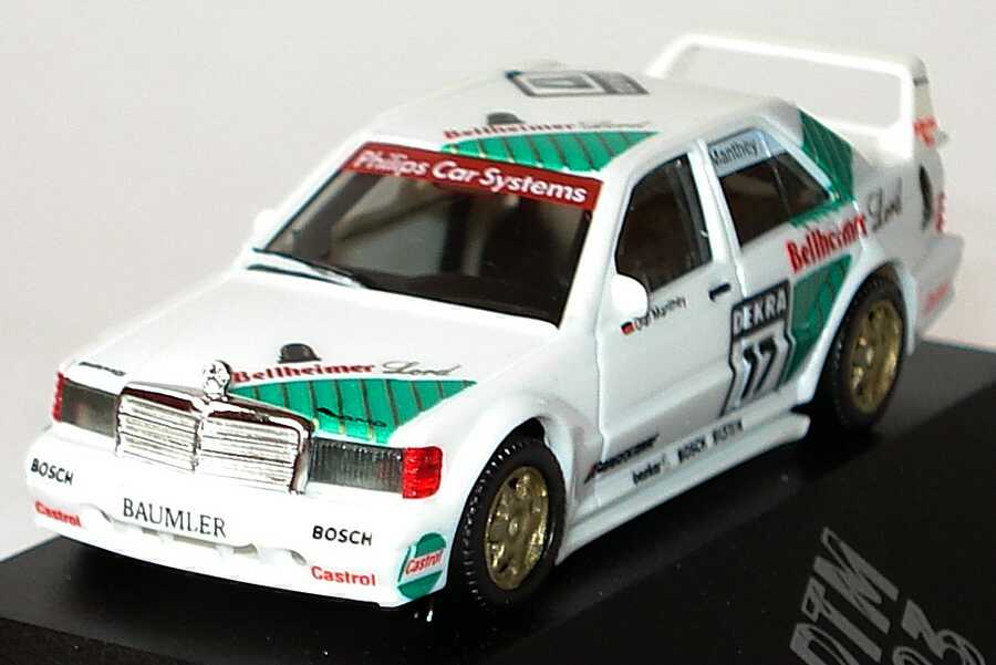 Foto 1:87 Mercedes-Benz 190E 2.5-16 Evolution II DTM 1993 Persson Bellheimer Nr.17 Olaf Manthey - herpa 181815