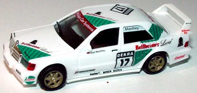 Foto 1:87 Mercedes-Benz 190E 2.5-16 Evolution II DTM 1993 Bellheimer Nr.17, Manthey(ohne PC-Box) herpa 181815