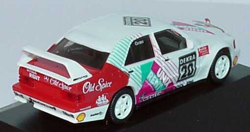 Foto 1:87 Mercedes-Benz 190E 2.5-16 Evolution II DTM 1993 DTM Junior Team, Unix Rent Nr.20, Grau herpa 035798