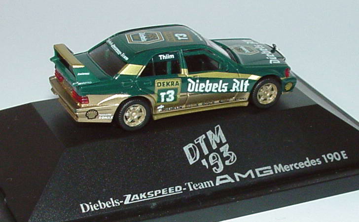 Foto 1:87 Mercedes-Benz 190E 2.5-16 Evolution II DTM 1993 Zakspeed-Diebels Nr.T3, Thiim (Diebels Alt) herpa