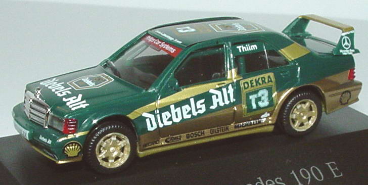 Foto 1:87 Mercedes-Benz 190E 2.5-16 Evolution II DTM 1993 Zakspeed-Diebels Nr.T3, Thiim Werbemodell herpa B66005621