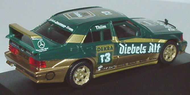 Foto 1:87 Mercedes-Benz 190E 2.5-16 Evolution II DTM 1993 Zakspeed-Diebels Nr.T3, Thiim Werbemodell herpa B66005621