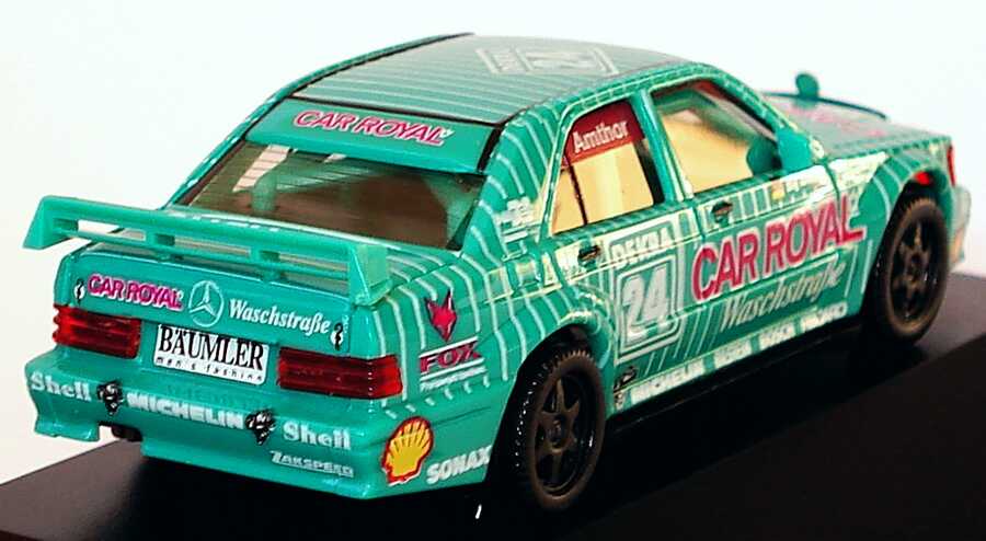 Foto 1:87 Mercedes-Benz 190E 2.5-16 Evolution II DTM 1994 DTM-Junior-Team, Car Royal Nr.24, Amthor herpa 036207