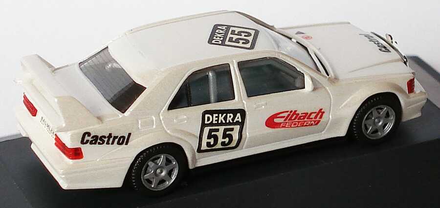Foto 1:87 Mercedes-Benz 190E 2.5-16 Evolution II Eibach Feden, Castrol Nr.55 (handmade, Decal-Modell) herpa