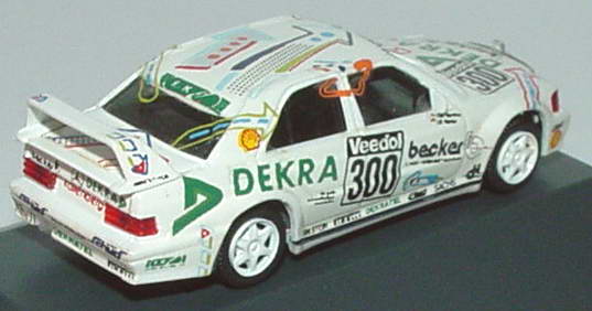 Foto 1:87 Mercedes-Benz 190E Evo II VLN 1993 Lueg Dekra Nr.300 Manthey Richter - handmade Decal-Modell - herpa
