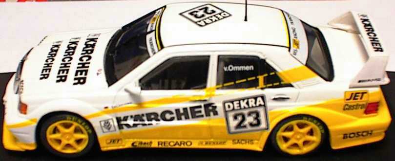 Foto 1:43 Mercedes-Benz 190E 2.5-16 Evolution II MS-Kärcher Nr.23 Minichamps