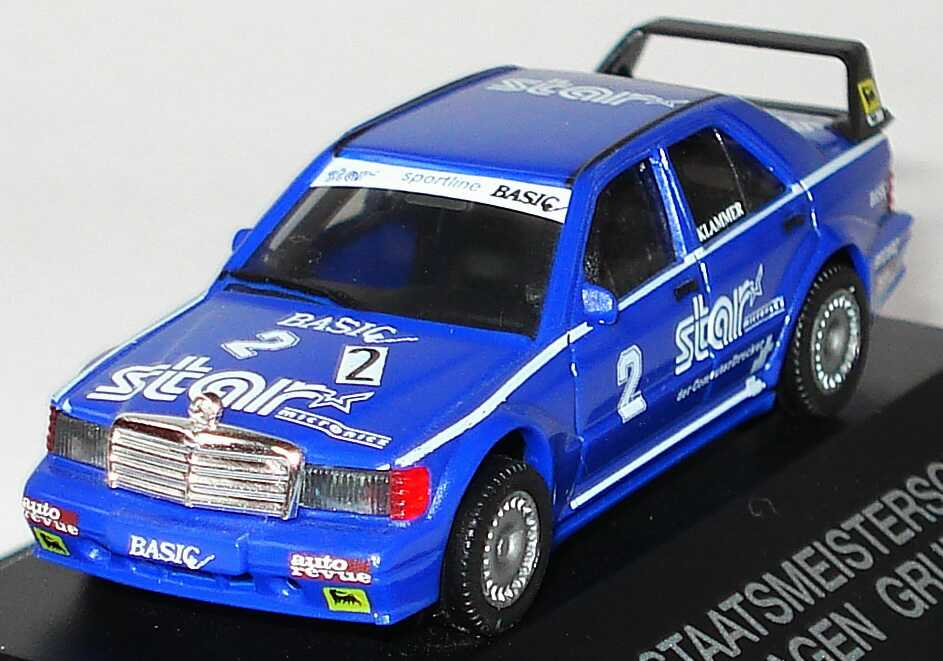 Foto 1:87 Mercedes-Benz 190E 2.5-16 Evolution II ÖSTW Star Nr.2, F. Klammer herpa
