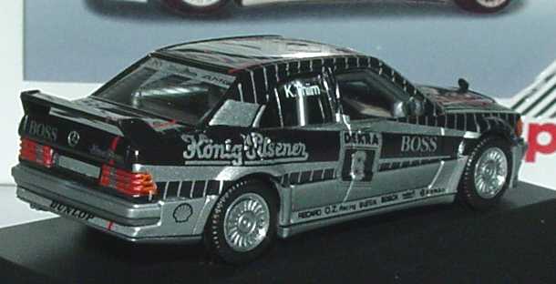Foto 1:87 Mercedes-Benz 190E Evo I DTM 1990 AMG König-Pilsener Nr.6 Kurt Thiim - herpa 3521