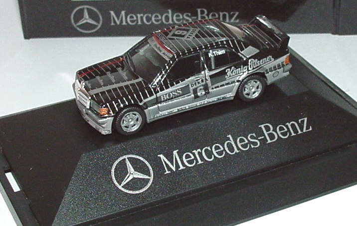 Foto 1:87 Mercedes-Benz 190E 2.5-16 Evolution I DTM 1990 AMG, König-Pilsener Nr.6, Thiim Werbemodell herpa