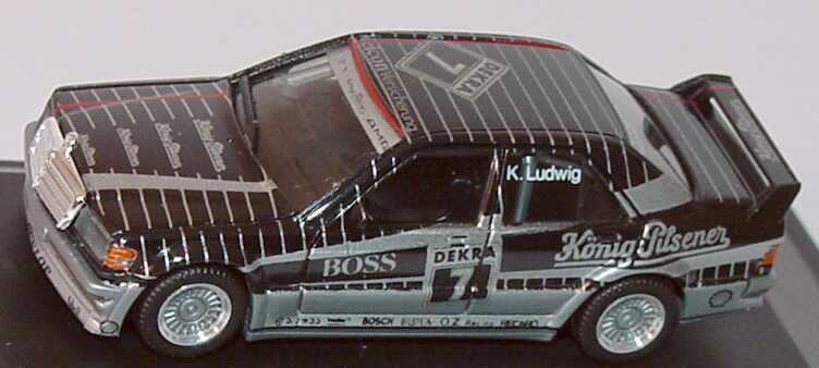 Foto 1:87 Mercedes-Benz 190E Evo I DTM 1990 AMG König-Pilsener Nr.7 Klaus Ludwig - herpa 3520
