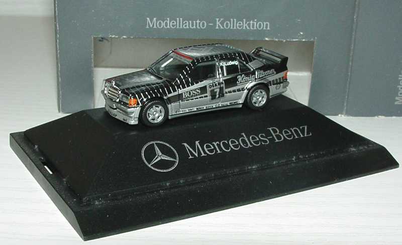 Foto 1:87 Mercedes-Benz 190E 2.5-16 Evolution I DTM 1990 AMG, König-Pilsener Nr.7, K. Ludwig Werbemodell herpa