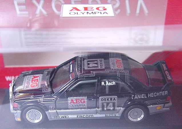 Foto 1:87 Mercedes-Benz 190E 2.5-16 Evolution I DTM 1990 Snobeck, AEG Nr.14, Asch (AEG Olympia) herpa 3522