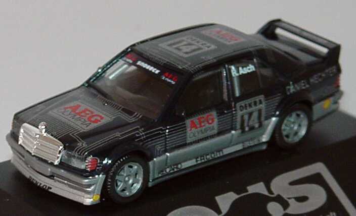Foto 1:87 Mercedes-Benz 190E 2.5-16 Evolution I DTM 1990 Snobeck, AEG Nr.14, Asch herpa 3522