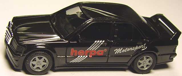 Foto 1:87 Mercedes-Benz 190E 2.5-16 Evolution I schwarz-met. Herpa Motorsport herpa