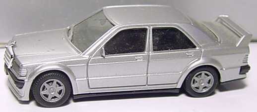 Foto 1:87 Mercedes-Benz 190E 2.5-16 Evolution I silber-met. (leichte Kratzer) herpa 3090