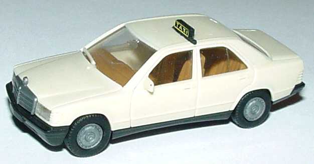 Foto 1:87 Mercedes-Benz 190E Taxi (IA beige) herpa