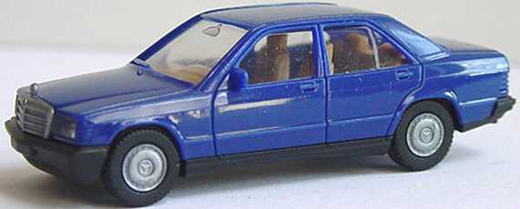 Foto 1:87 Mercedes-Benz 190E blau herpa 2040