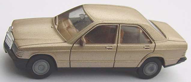 Foto 1:87 Mercedes-Benz 190E champagner-met. herpa 3040