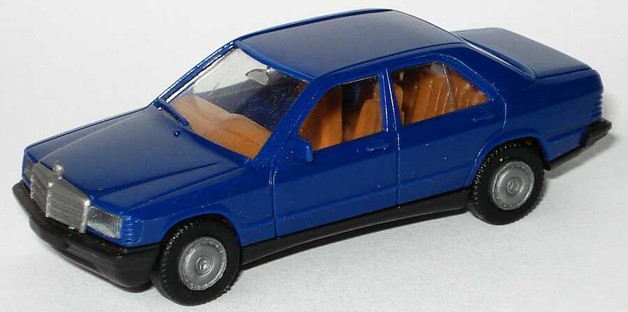 Foto 1:87 Mercedes-Benz 190E dunkelblau, IA beige herpa 2040