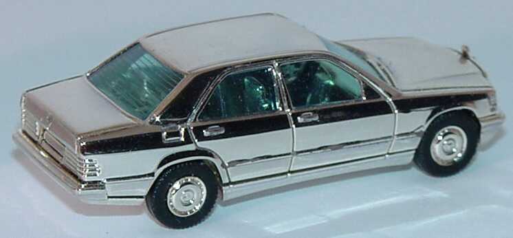 Foto 1:87 Mercedes-Benz 190E golden versilbert (Bastelware) herpa