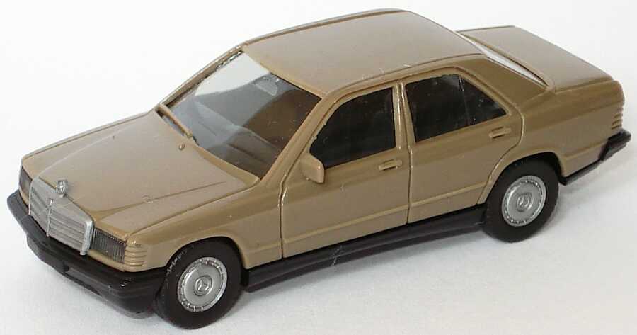 Foto 1:87 Mercedes-Benz 190E graubeige herpa 2040