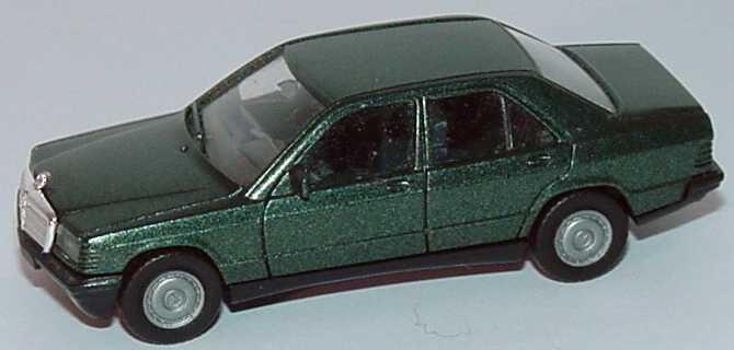 Foto 1:87 Mercedes-Benz 190E grün-met. herpa 3040