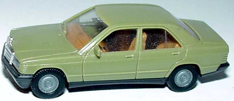 Foto 1:87 Mercedes-Benz 190E olivgrün, IA beige herpa 2040