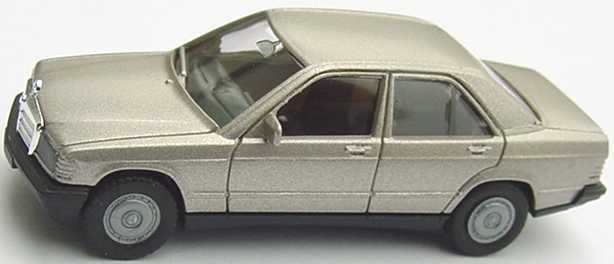 Foto 1:87 Mercedes-Benz 190E rauchsilber-met. herpa 3040