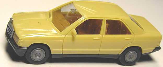 Foto 1:87 Mercedes-Benz 190E sandgelb herpa 2040