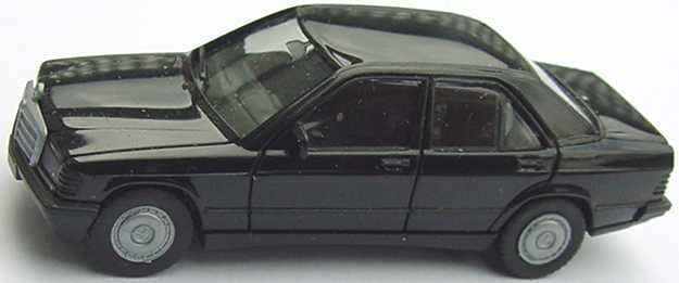 Foto 1:87 Mercedes-Benz 190E schwarz herpa 2040