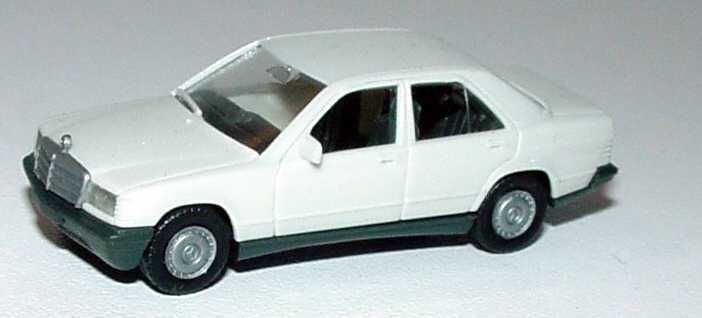 Foto 1:87 Mercedes-Benz 190E weiß herpa 2040