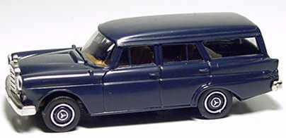 Foto 1:87 Mercedes-Benz 190c Kombi blauschwarz Brekina 1850