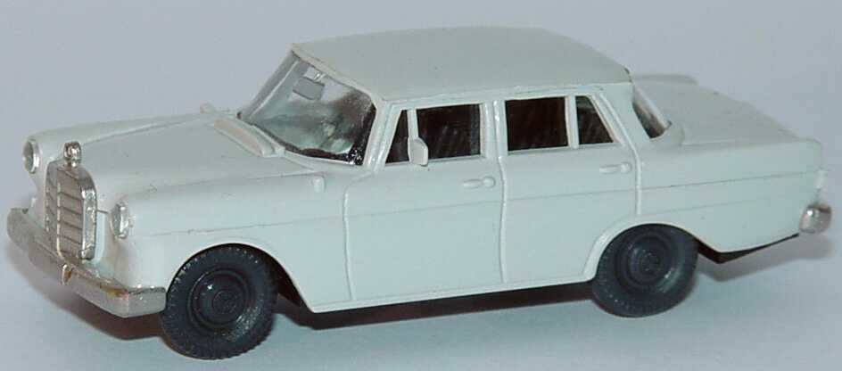 Foto 1:87 Mercedes-Benz 190c (W110) grauweiß Brekina