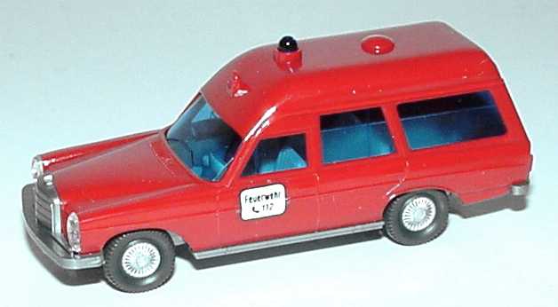 Foto 1:87 Mercedes-Benz 200/8 Krankenwagen Feuerwehr 112 Wiking