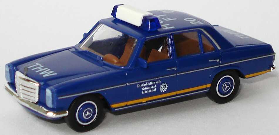 Foto 1:87 Mercedes-Benz 200/8 THW, Ortsverband Frankenthal, Heros FT 20 01 Brekina