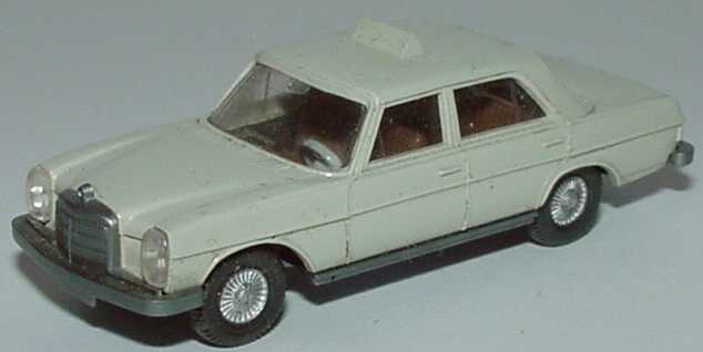 Foto 1:87 Mercedes-Benz 200/8 Taxi hellgrau (Taxischildaufkleber fehlen) Wiking