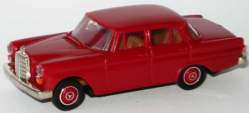 Foto 1:87 Mercedes-Benz 200 (W110) dunkelrot Brekina