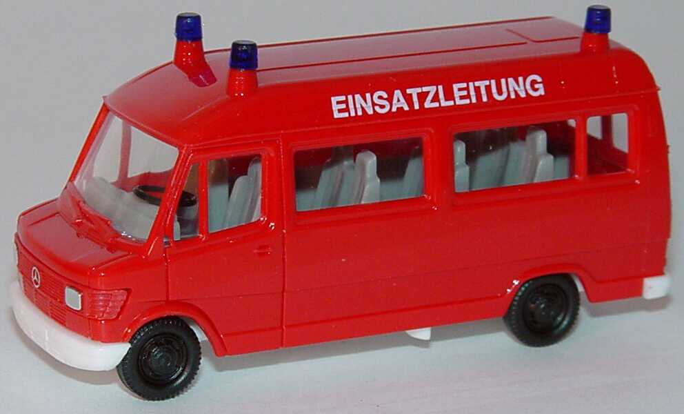 Foto 1:87 Mercedes-Benz 207D Bus Hochdach Feuerwehr Einsatzleitung herpa 4078