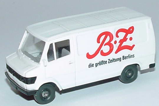 Foto 1:87 Mercedes-Benz 207D Kasten B.Z. - die größte Zeitung Berlins Wiking 280