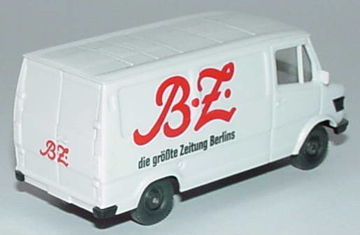 Foto 1:87 Mercedes-Benz 207D Kasten B.Z. - die größte Zeitung Berlins Wiking 280