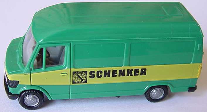 Foto 1:87 Mercedes-Benz 207D Kasten Hochdach Schenker herpa 4124