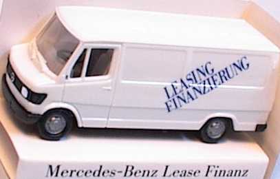 Foto 1:87 Mercedes-Benz 207D Kasten Leasing Finanzierung Werbemodell herpa