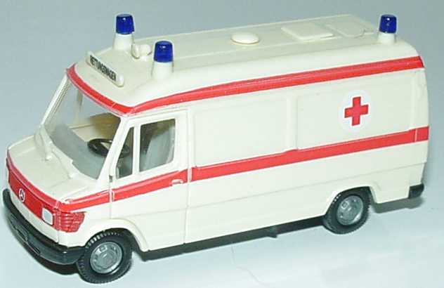 Foto 1:87 Mercedes-Benz 207D Rettungswagen DRK herpa