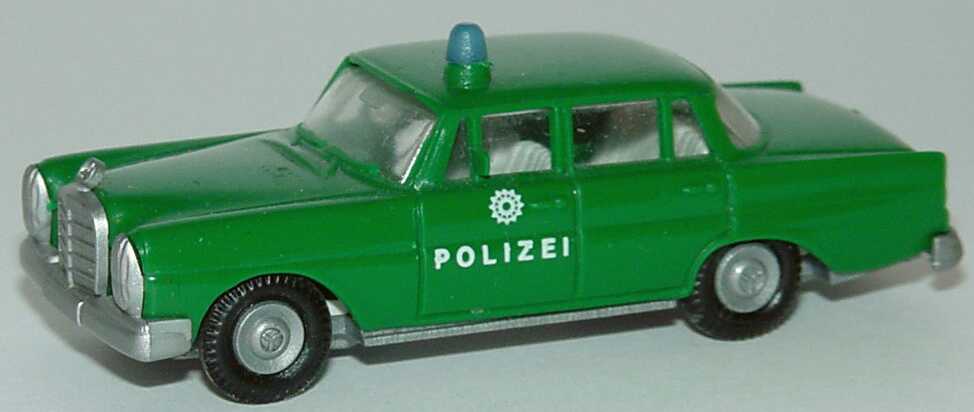 Foto 1:87 Mercedes-Benz 220 S Polizei grün PreP