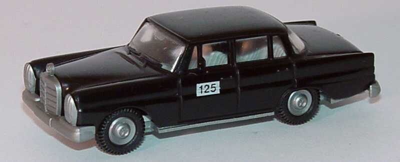 Foto 1:87 Mercedes-Benz 220 S Taxi schwarz Nr.125 (ohne Taxischild) PreP