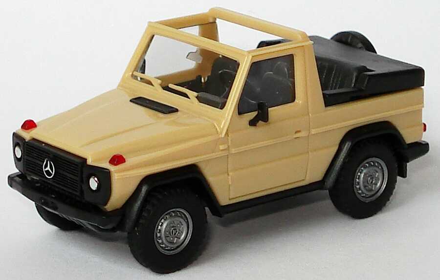 Foto 1:87 Mercedes-Benz 230GE Cabrio beige herpa 2075