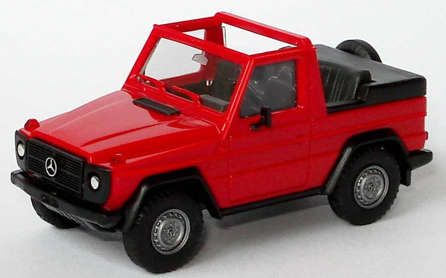 Foto 1:87 Mercedes-Benz 230GE Cabrio rot herpa 2075