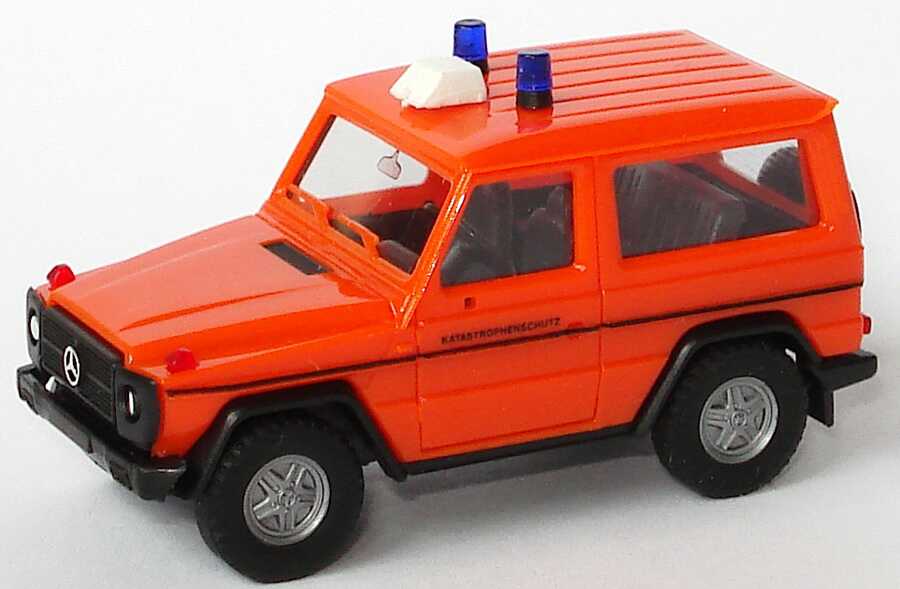 Foto 1:87 Mercedes-Benz 230GE Katastrophenschutz (orange) herpa 042352