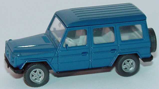 Foto 1:87 Mercedes-Benz 230GE lang capriblau Wiking 266